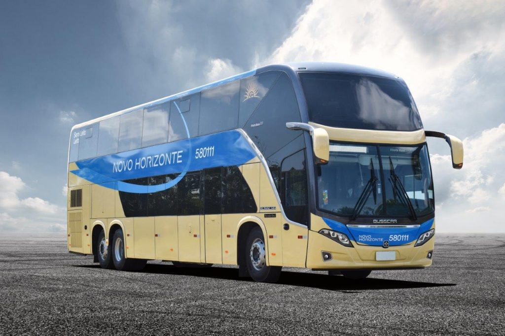 Viação Novo Horizonte reforça frota com aquisição de quatro Vissta Buss DD  - Busscar
