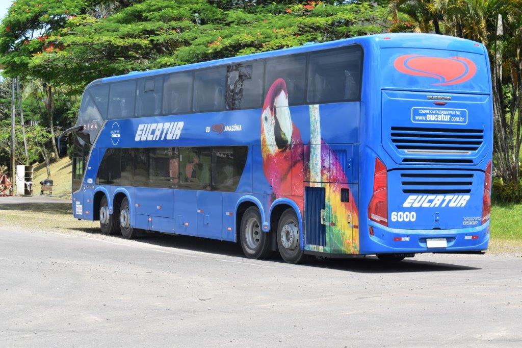 Eucatur adquire novos ônibus Marcopolo Paradiso 1800 DD New G7 para  integrar sua frota