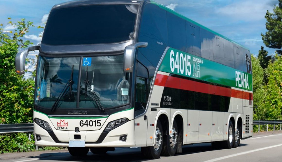 Real Expresso amplia frota com ônibus de dois andares da Busscar