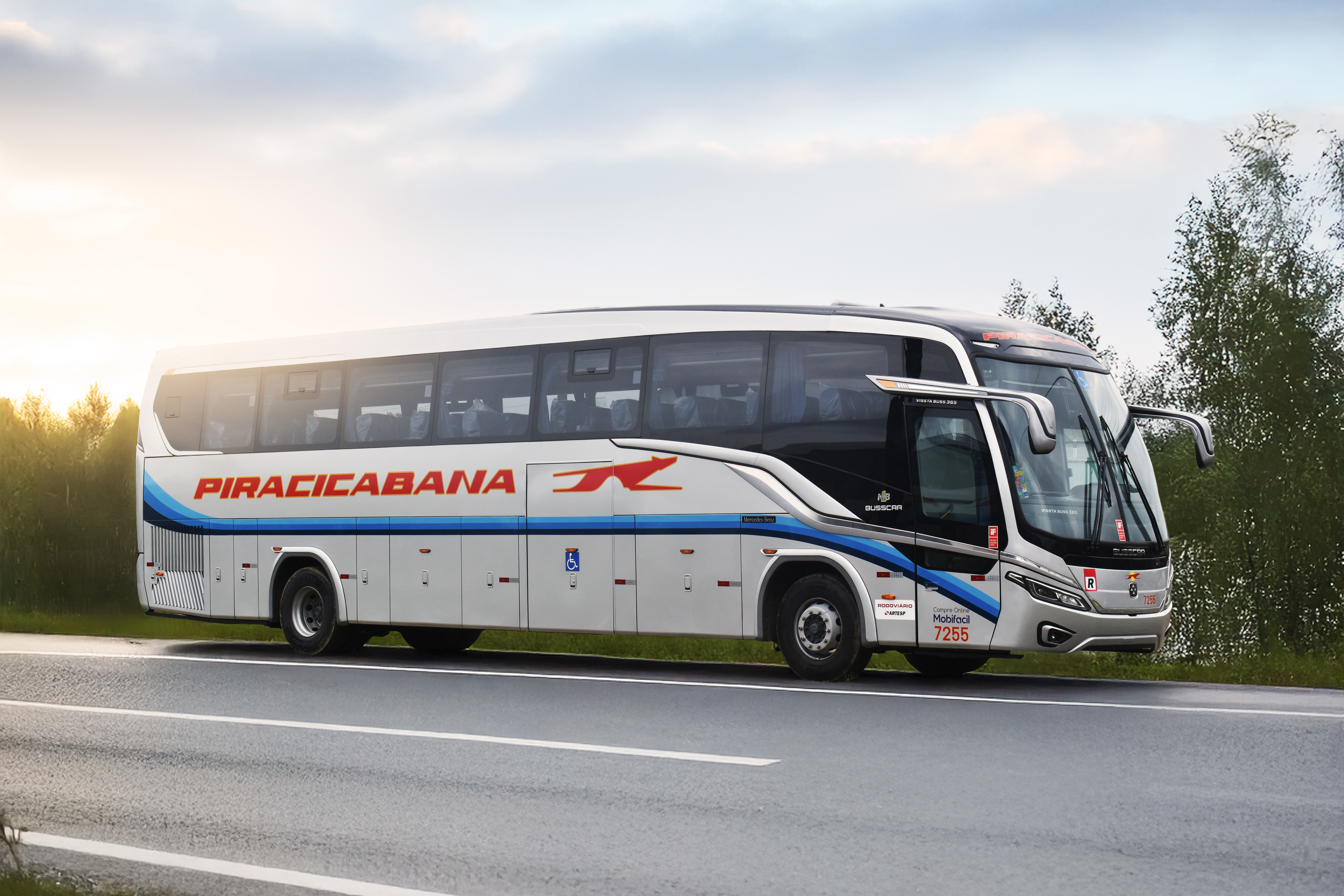 A FORÇA DA FROTA: BUSSCAR ENTREGA 40 VISSTA BUSS 365 À VIAÇÃO PIRACICABANA