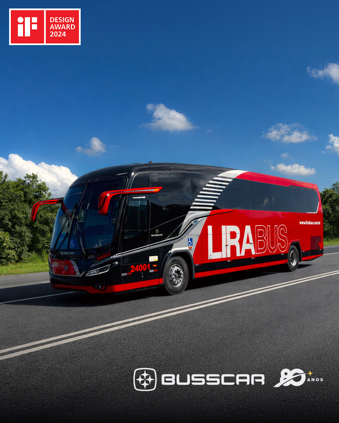 BUSSCAR ENTREGA 10 UNIDADES DO VISSTA BUSS 365 À VIAÇÃO LIRABUS E REFORÇA PADRÃO DE EXCELÊNCIA NO RODOVIÁRIO