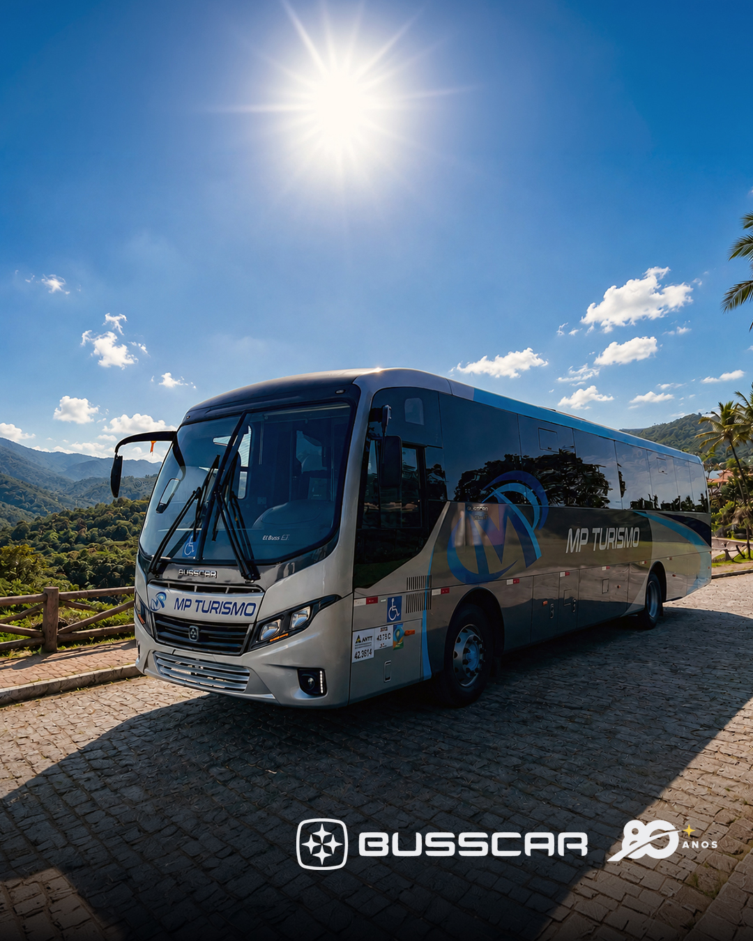 El Buss FT da BUSSCAR passa a integrar a frota da MP Turismo