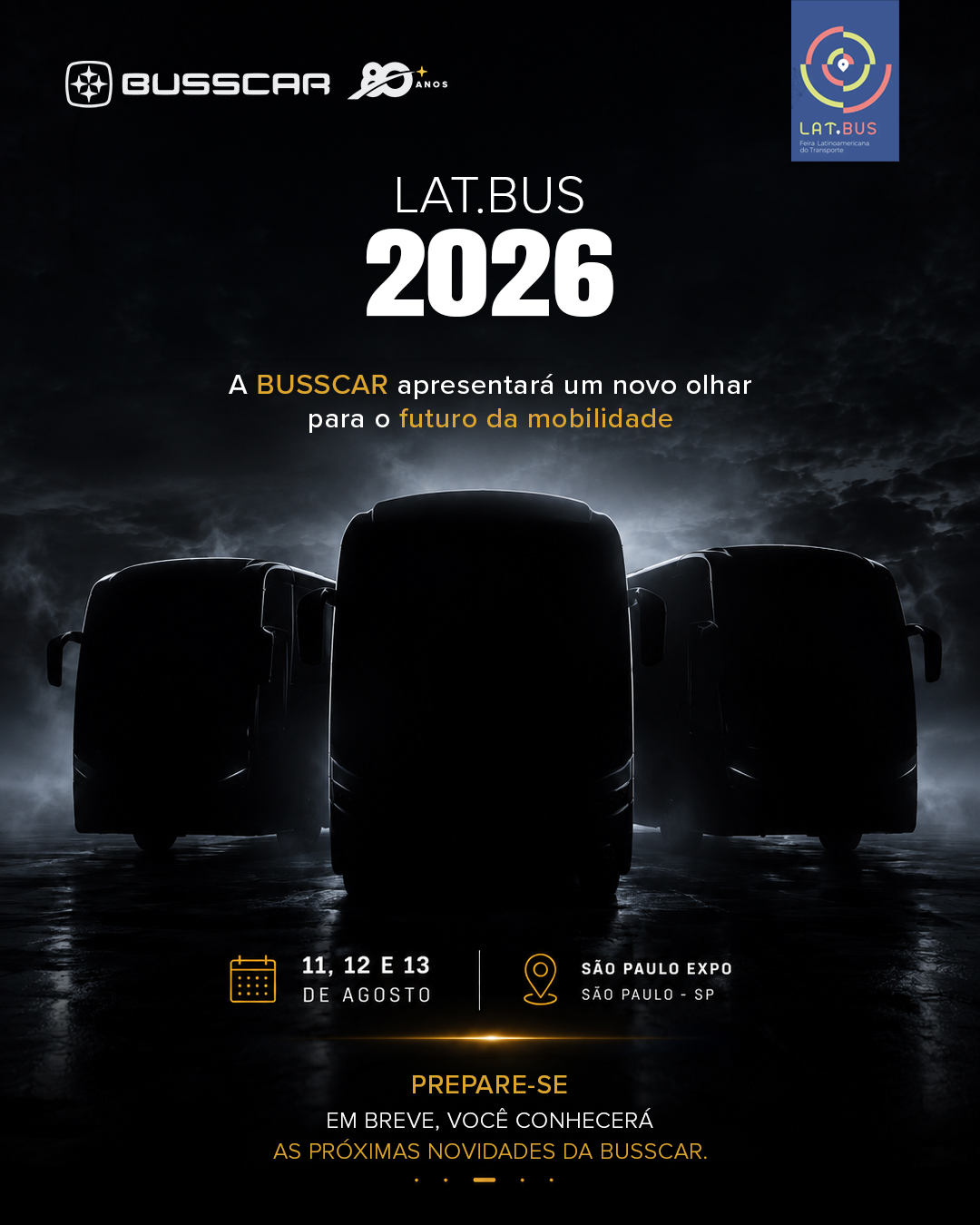 BUSSCAR prepara novidades para a LAT.BUS 2026